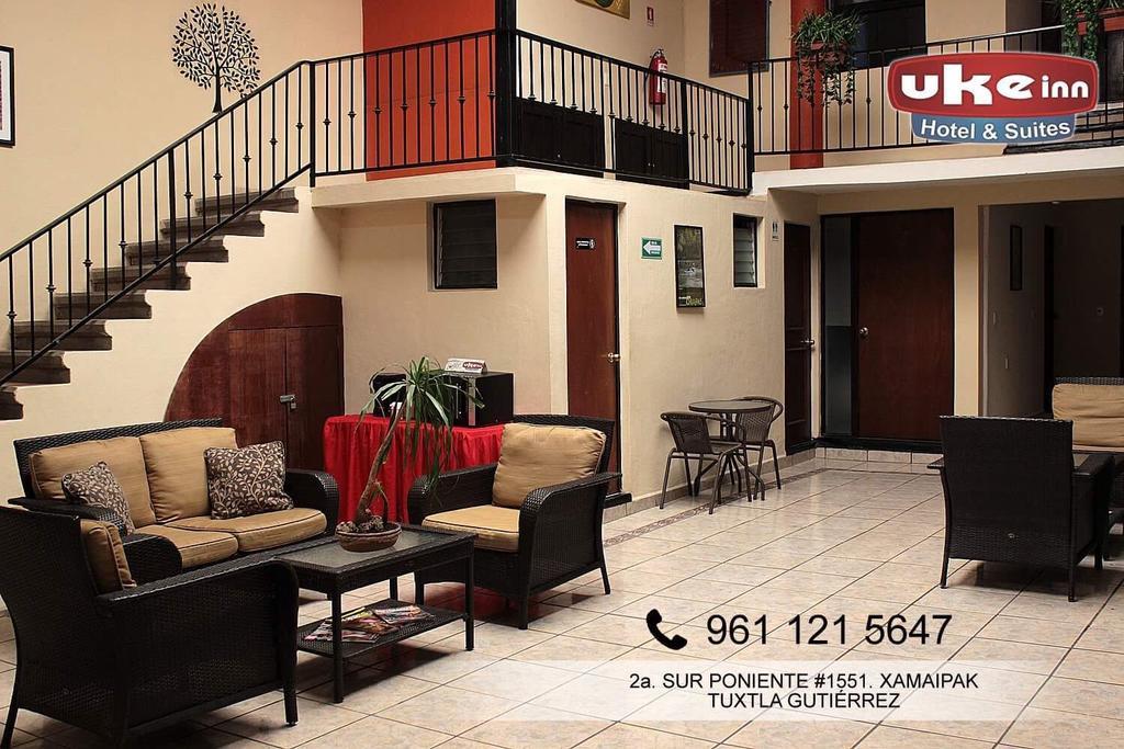 Uke Inn Hotel & Suites Xamaipak 图斯特拉古铁雷斯 外观 照片